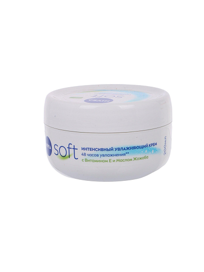 Крем для тела, Nivea, Soft, интенсивное увлажнение, 200 мл
