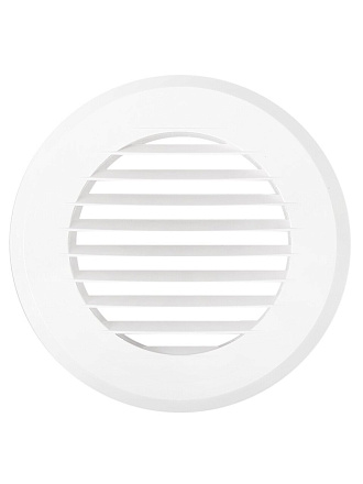 Диффузор вентиляционный пластик, установочный диаметр 100 мм, с фланцем d145 мм, Event, 145/100КР