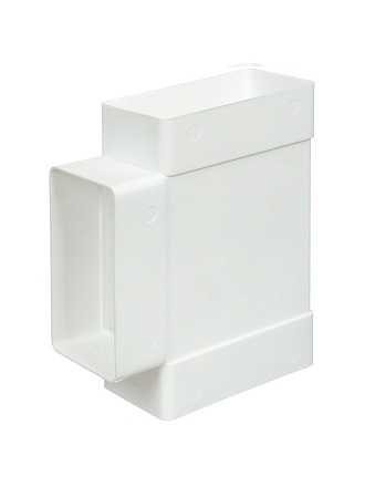 Тройник вентиляционный пластик, 60х120 мм, Event, 60120ТПП