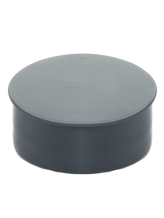 Заглушка канализационная 50 мм, Мультимирпласт, ПВХ, ЗГЛ ВК 50