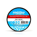 Изолента ПВХ, 19 мм, черная, 20 м, Smartbuy, SBE-IT-19-20-b
