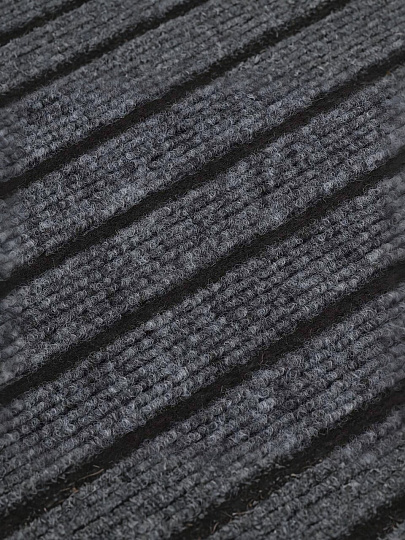 Коврик придверный, 40х60 см, прямоугольный, ПВХ, светло-серый, Модерн, ComeForte, HP1927