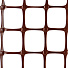Сетка садовая пластмасса, ячейка 20 х 20 мм, квадратная, 100х2000 см, коричневая, ЗР-15/1/20 - фото 2