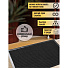 Коврик грязезащитный, 50х80 см, прямоугольный, резина, с ковролином, черный, Floor mat Комфорт, ComeForte, XT-3001 - фото 3