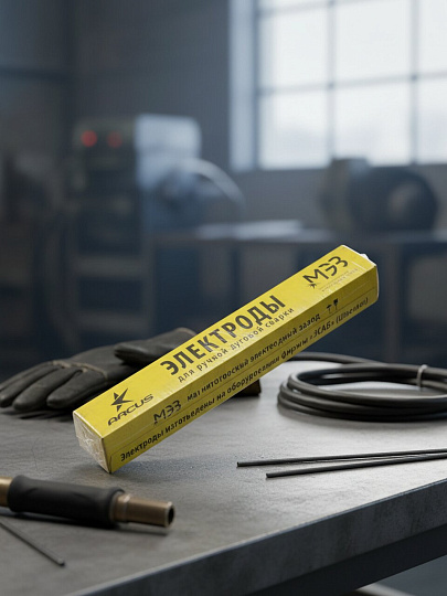 Электроды МЭЗ, УОНИ-13/45, 4 мм, 6 кг, коробка, Ц0035466