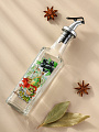 Бутылка для масла, стекло, 200 мл, с пластиковым дозатором, в ассортименте, 626-490 - фото 3