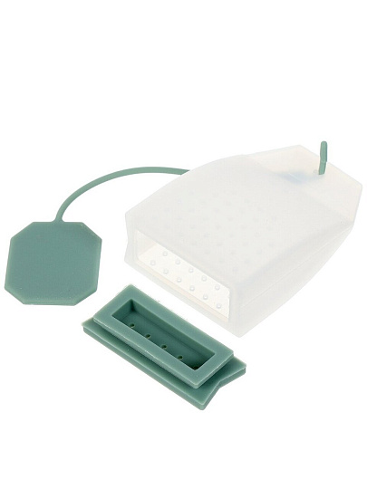 Ситечко для чая силикон, 4.3х1.8х6.7 см, Y4-7923