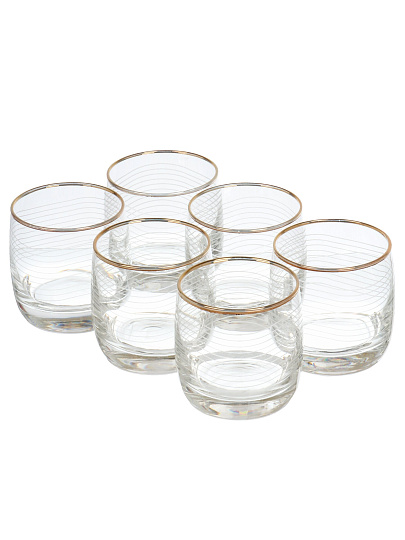 Стакан 300 мл, стекло, 6 шт, Декостек, Мираж, 160-ГЗ4
