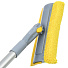 Швабра-окномойка микрофибра, резина, 130х25 см, желтая, телескопическая ручка, Марья Искусница, KD-W08M-10 - фото 5