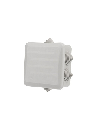 Коробка распаячная, полипропилен, открытая, 100х100х50 мм, Rexant, IP55, 28-3056