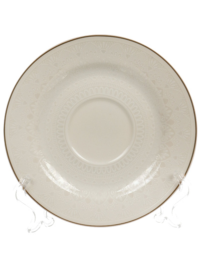 Чайная пара фарфор, 2 предмета, на 1 персону, 220 мл, Fioretta, White Lace, TDS675, подарочная упаковка