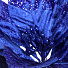 Цветок искусственный декоративный 16 см, на прищепке, синий, Пуансеттия, Y4-4167 - фото 2