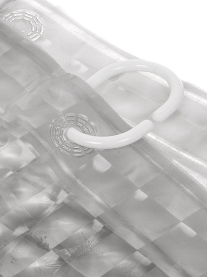 Штора для ванн 180х180 см, EVA, Dekotex, Sweet Sun Square, серая, 3D