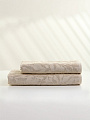 Набор полотенец 2 шт, 50x90, 70x140 см, 100% хлопок, 480 г/м2, Silvano, Эмми, бежевый, Турция - фото 11