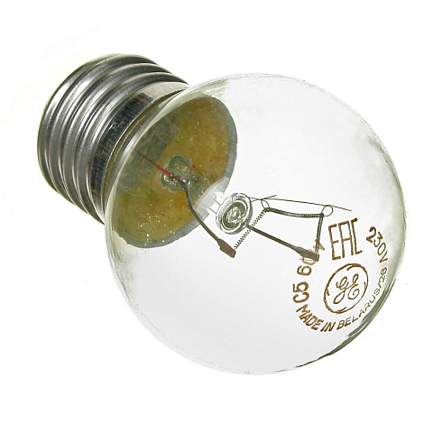 Лампа накаливания General Electric Шар 60D1/CL 60 Вт E27