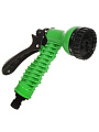 Шланг поливочный, растягивающийся, 6 атм, 5 м, Frog Tools, латекс, с пистолетом, 0330107PP/0330107С - фото 10