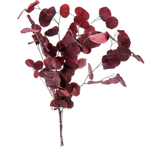 Цветок искусственный декоративный Ветвь, 60 см, красный, Y4-7164