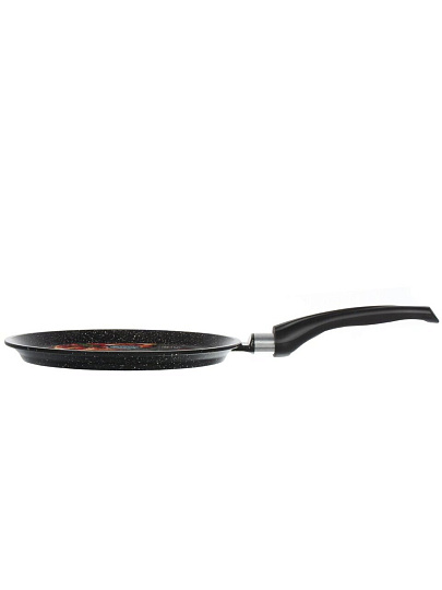 Блинница алюминий, 24 см, антипригарное покрытие, Горница, Гранит Induction, Иб241аг, бакелитовая ручка, индукция