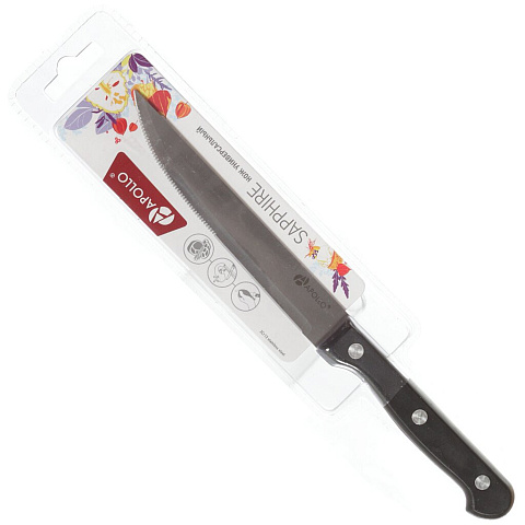 Нож кухонный стальной Apollo Sapphire TKP015\1 универсальный, 13 см