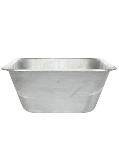 Кузов для строительной тачки сталь, 110 л, 0.8 мм, с отверстиями, серебряный