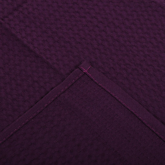 Полотенце кухонное вафельное, 35х60 см, Belezza, Элиза, темно-сиреневое, Узбекистан, 6140583