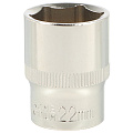 Головка торцевая 6-гранная 1/2&amp;quot;, 22 мм, PRO-52022 - фото 2