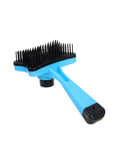 Щетка для домашних животных, пластмасса, Vetta, 12.5х8 см, 273-344