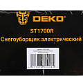 Снегоуборщик электрический, Deko, ST1700R, 1.7 кВт, 28х15 см, скорость 1 вперед, 083-4446 - фото 8