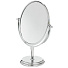 Зеркало настольное, 16х24.5 см, на ножке, круглое, хром, Y3-899 - фото 2