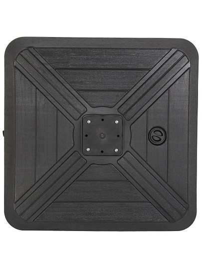 Подставка для садового зонта пластик, 82х82х19 см, C080006