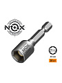 Ключ-насадка для кровельных саморезов, Nox, 10х48 мм, магнитный адаптер