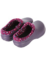 Галоши для женщин, ЭВА, баклажан/горох фиолетовые, р. 38, утепленные, Коро, ГЛ-313 - фото 2