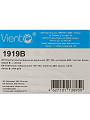 Решетка вентиляционная пластик, 190х190 мм, с сеткой, Viento, 1919В - фото 4