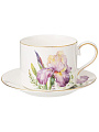 Чайная пара фарфор, 2 предмета, на 1 персону, 300 мл, Lefard, Irises, 590-469