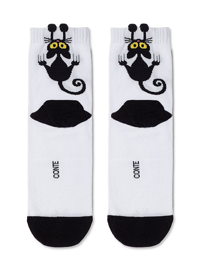 Носки жен. х/б CE CLASSIC 17С-183СП, р.23 233 белый