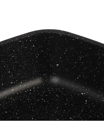 Противень алюминий, 32х32х7 см, 2000 мл, антипригарное покрытие, квадратный, литые ручки, Горница, Гранит, п321аг