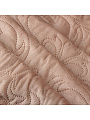 Покрывало евро, 200х220 см, 100% полиэстер, Silvano, Wood, персиковое - фото 5