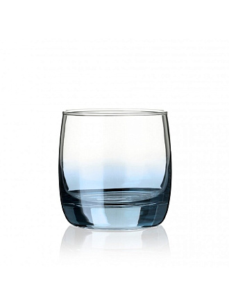 Стакан 310 мл, стекло, 6 шт, Glasstar, Черное море Омбре 3, RNBSO_9370_3