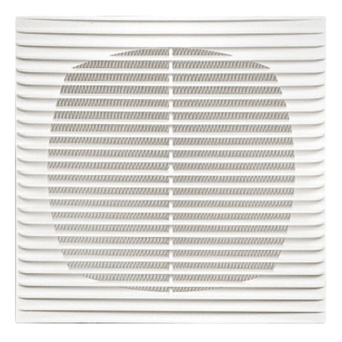 Решетка вентиляционная пластик, приточно-вытяжная, 170х240 мм, с сеткой, без рамки, Viento, 1724ПВ
