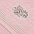 Набор полотенец 2 шт, 50х90, 70х140 см, 100% хлопок, 500 г/м2, Silvano, Букет из Роз, розовый, Турция - фото 4