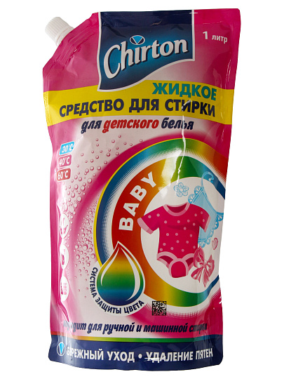 Гель для стирки Chirton, 1 л, для детского белья