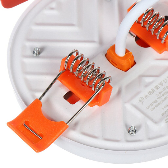 Светильник светодиодный 10BT-4К, 10 Вт, 4500 К, с креплением под любое отверстие 45-80 мм, нейтральный белый свет, General Lighting Systems, 412179