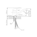 Смеситель для раковины, Cronwil, CP043-45 - фото 4