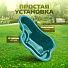Пруд садовый декоративный Байкал, 150 л, зеленый, Полимерлист - фото 4