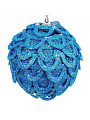 Елочный шар бирюзовый, 8 см, SYPMQB-102172