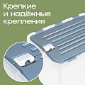 Контейнер для хранения, 26 л, 43.3х29.8х30.7 см, с крышкой, прозрачный, Verde, Leon, 36765 - фото 6