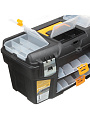 Ящик для инструментов, 21 '', 53х27.5х29 см, пластик, Idea, Гефест, металлический замок, 2 консоли, 3 органайзера, М 2945 - фото 3