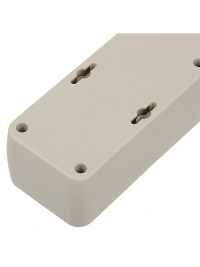 Сетевой фильтр 5 гнезд, 5 м, ПВС, 3х1 мм², с заземлением, 16 А, +2USB +TYPE C, 3.5 кВт, серый, Jett, 171-505