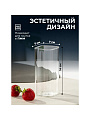 Стакан 350 мл, стекло, Квадро, B060754 - фото 7