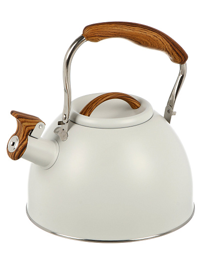 Чайник нерж, 2,5 л, со свист, нержавеющая сталь, Daniks, GS-04415B